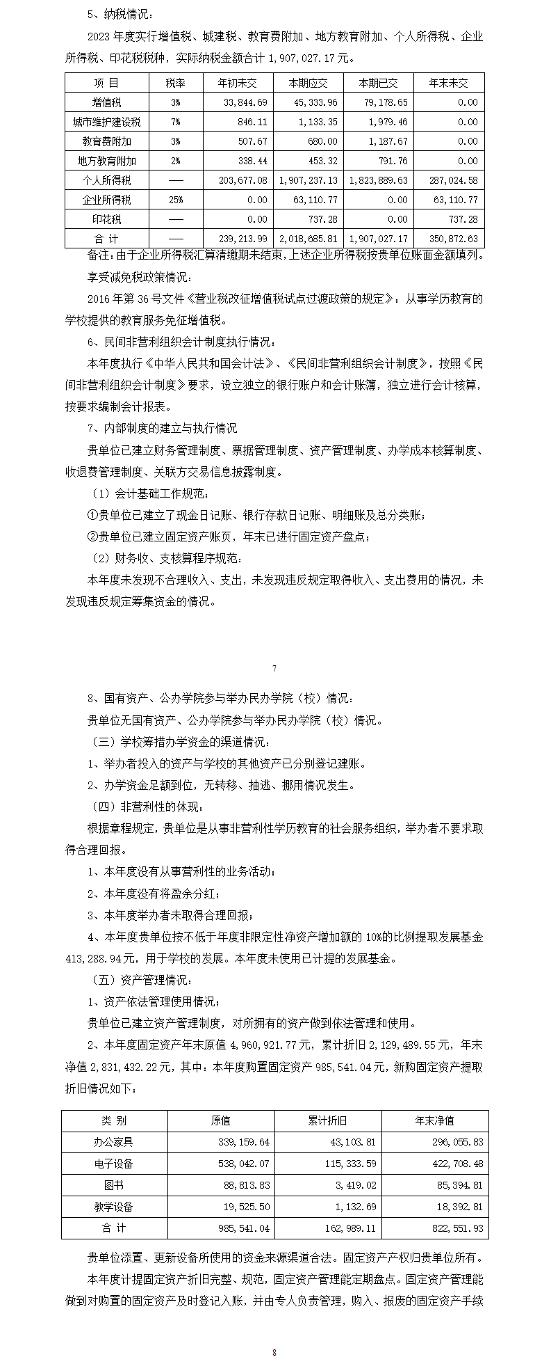 审计报告