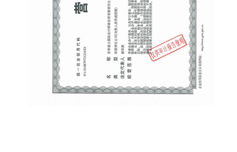 审计报告